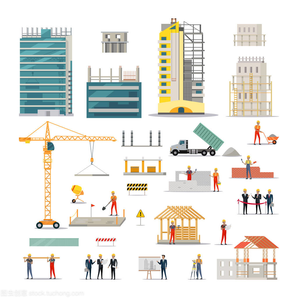 建設(shè)。各種各樣的各種工程建設(shè)